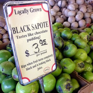 Credit: Edible South Florida Black sapote, sold at Robert Is Here and farmers markets during Dec.-March